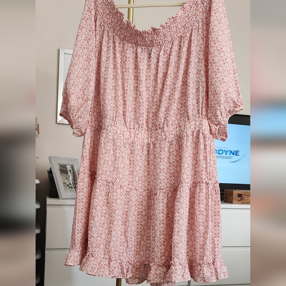 City Chic Off Shoulder Dress